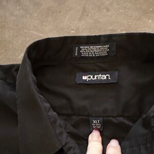 Puritan Charcoal Button-Up Shirt